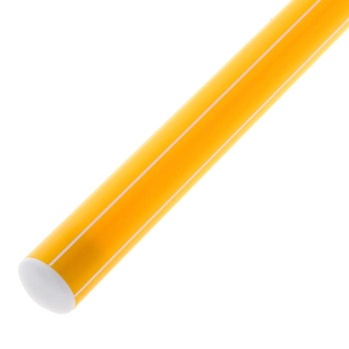 фото Палка гимнастическая 30 см, цвет: желтый соломон