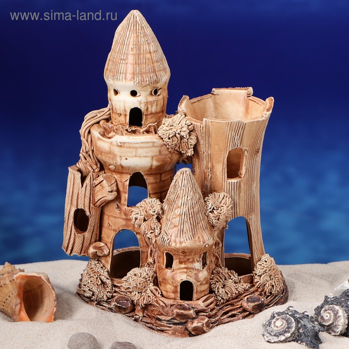 Декорация для аквариума "Замок", 12 х 17 х 22 см
Декорация для аквариума "Замок", 12 х 17 х 22 см
