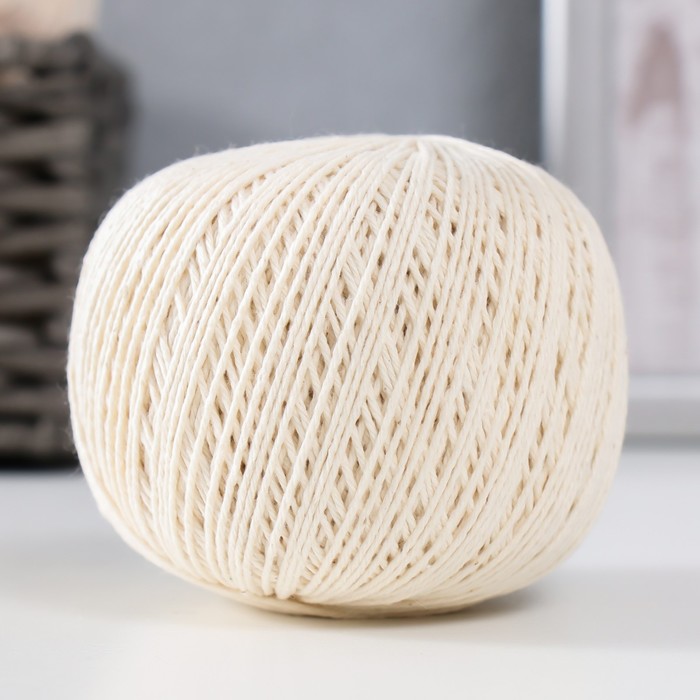 Нитки вязальные "Фиалка" 220м/75гр 100% хлопок цвет 0102
Нитки вязальные "Фиалка" 220м/75гр 100% хлопок цвет 0102