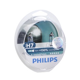 Лампа автомобильная Philips X-treme Vision, H7, 12 В, 55 Вт, набор 2 шт, 12972XV+S2
Лампа автомобильная Philips X-treme Vision, H7, 12 В, 55 Вт, набор 2 шт, 12972XV+S2