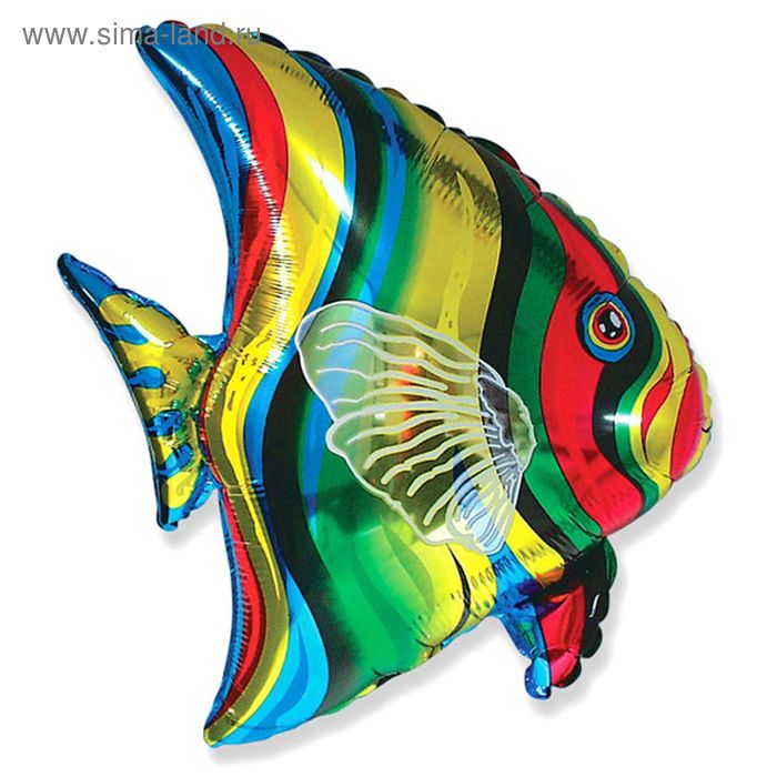 Шар фольгированный 24" «Рыба тропическая»
Шар фольгированный 24" «Рыба тропическая»