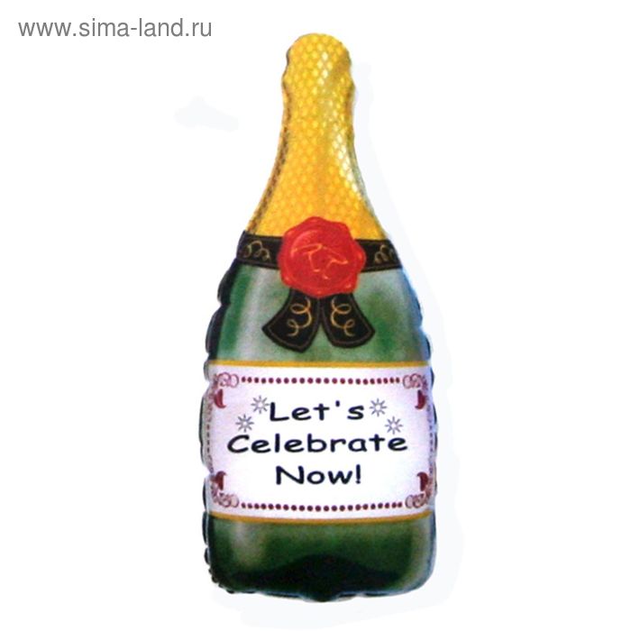 Шар фольгированный 24" «Бутылка шампанского»
Шар фольгированный 24" «Бутылка шампанского»