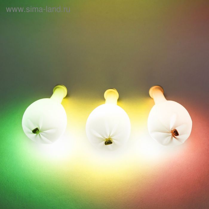 Шар воздушный со светодиодом 3D, многоцветный, мигающий
Шар воздушный со светодиодом 3D, многоцветный, мигающий