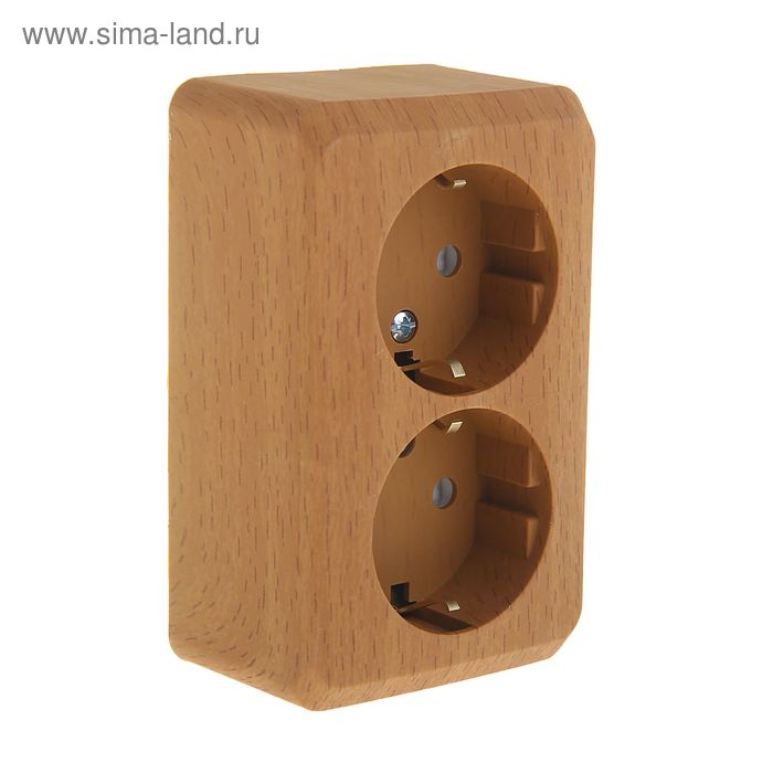 Розетка "Этюд" SchE PA16-008T, 16 А, двухместная, наружная, с з/к, шторки, цвет бук
Розетка "Этюд" SchE PA16-008T, 16 А, двухместная, наружная, с з/к, шторки, цвет бук