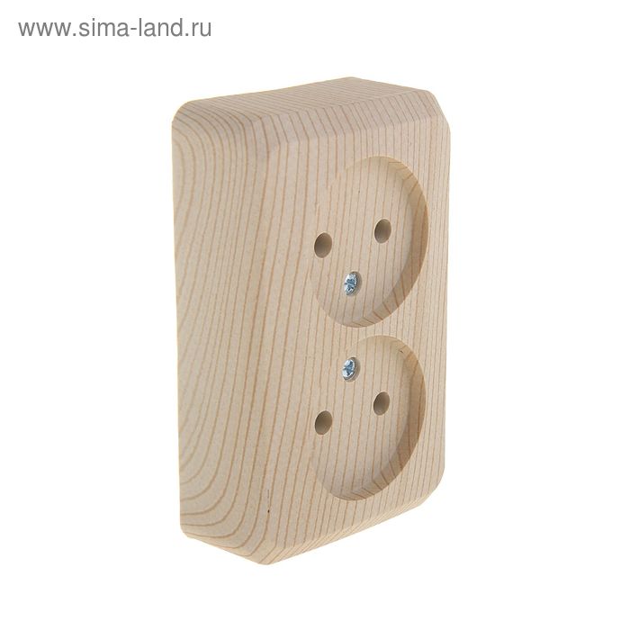 Розетка "Этюд" SchE PA16-005D, двухместная, наружная без з/к, без шторок, цвет сосна
Розетка "Этюд" SchE PA16-005D, двухместная, наружная без з/к, без шторок, цвет сосна