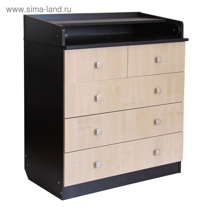 Комод детский пеленальный 804«Фея 1780», 5 выдвижных ящиков, цвет венге/клён
Комод детский пеленальный 804«Фея 1780», 5 выдвижных ящиков, цвет венге/клён