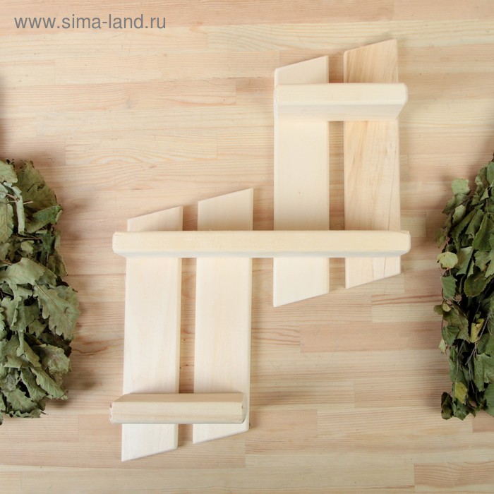 Полка "Ступенька" 11×45×64см, липа "Добропаровъ"
Полка "Ступенька" 11×45×64см, липа "Добропаровъ"