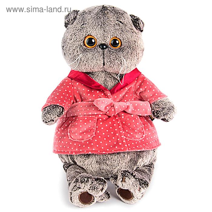 Мягкая игрушка «Басик», в халате, 30 см
Мягкая игрушка «Басик», в халате, 30 см