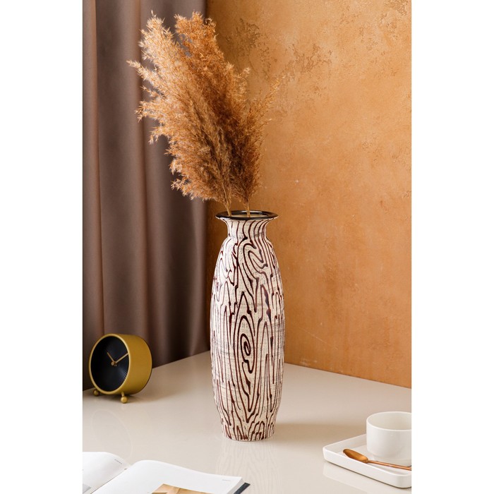 Ваза керамическая "Алиса", настольная, рельеф кора, 37 см, авторская работа
Ваза керамическая "Алиса", настольная, рельеф кора, 37 см, авторская работа