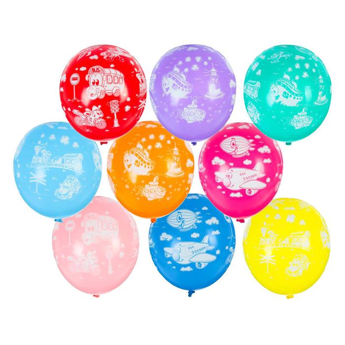 Шар латексный 14" «Транспорт», пастель, набор 25 шт., цвета МИКС
Шар латексный 14" «Транспорт», пастель, набор 25 шт., цвета МИКС