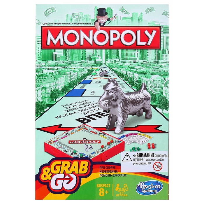 Игра дорожная «Монополия»
Игра дорожная «Монополия»