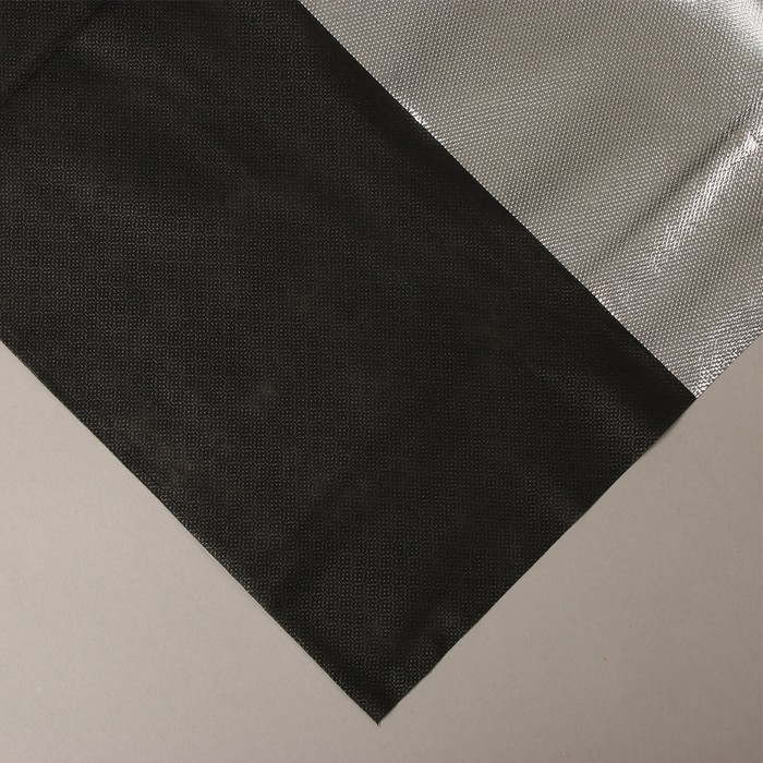 Материал мульчирующий, 5 × 1,6 м, плотность 90, с УФ-стабилизатором, фольгированный, серебристо-чёрный, «Агротекс»
Материал мульчирующий, 5 × 1,6 м, плотность 90, с УФ-стабилизатором, фольгированный, серебристо-чёрный, «Агротекс»