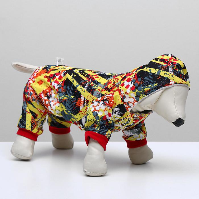 Комбинезон с меховым подкладом, размер S (ДС 20-22 см, ОШ 26 см, ОГ 30-34 см) микс
Комбинезон с меховым подкладом, размер S (ДС 20-22 см, ОШ 26 см, ОГ 30-34 см) микс