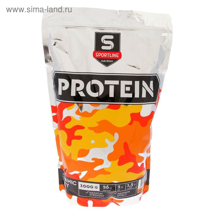 Протеин SportLine Dynamic Whey Protein, клубника-банан, спортивное питание, 1 кг
Протеин SportLine Dynamic Whey Protein, клубника-банан, спортивное питание, 1 кг
