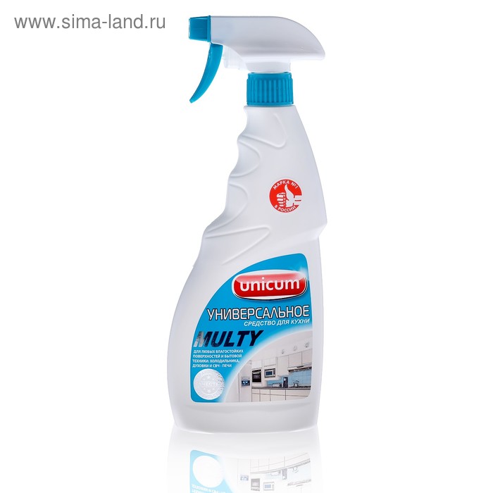 Чистящее средство Unicum Multy, спрей, для кухни, 500 мл
Чистящее средство Unicum Multy, спрей, для кухни, 500 мл