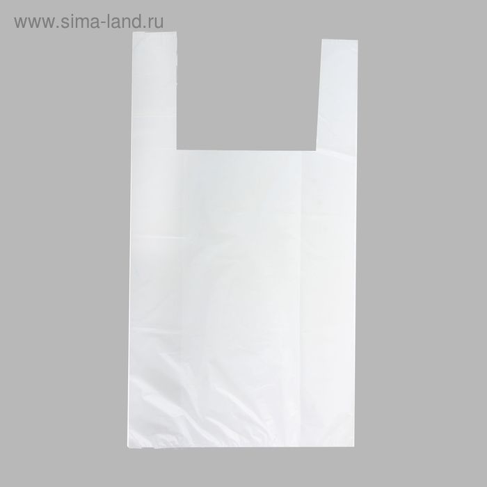 Пакет "Цветной белый", полиэтиленовый, майка, 30 х 55 см, 18 мкм
Пакет "Цветной белый", полиэтиленовый, майка, 30 х 55 см, 18 мкм