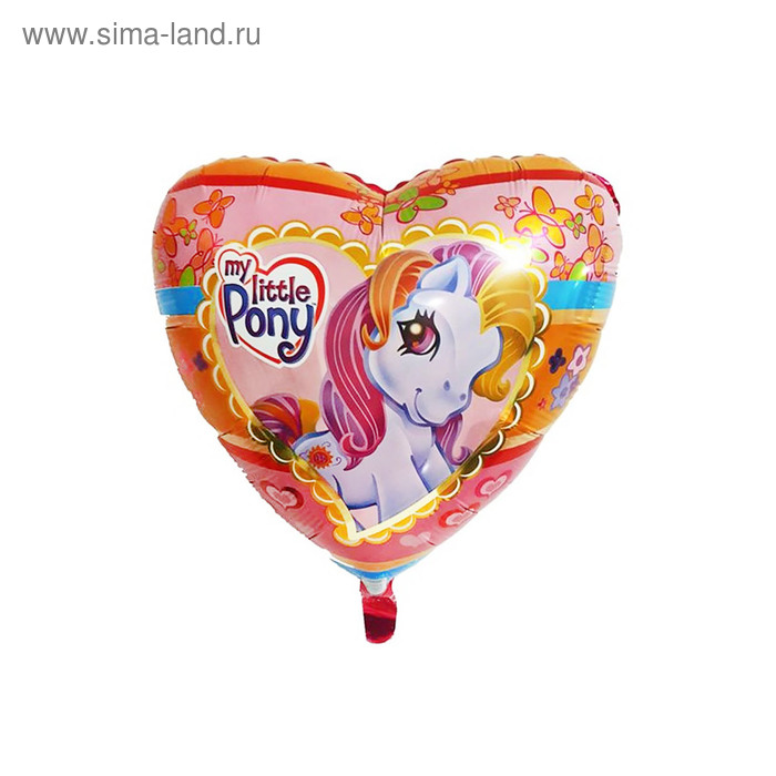 Шар фольгированный 18" «Пони», сердце
Шар фольгированный 18" «Пони», сердце