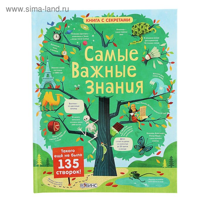 Книга с секретами «Самые важные знания»
Книга с секретами «Самые важные знания»