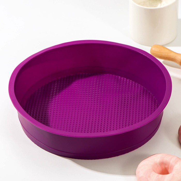 Форма для выпечки "Круг" 24х5 см, цвета МИКС
Форма для выпечки "Круг" 24х5 см, цвета МИКС