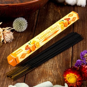 Благовония Sarathi "Tangerine Honey. Мандарин мед", 20 палочек в упаковке, шестигранник
Благовония Sarathi "Tangerine Honey. Мандарин мед", 20 палочек в упаковке, шестигранник