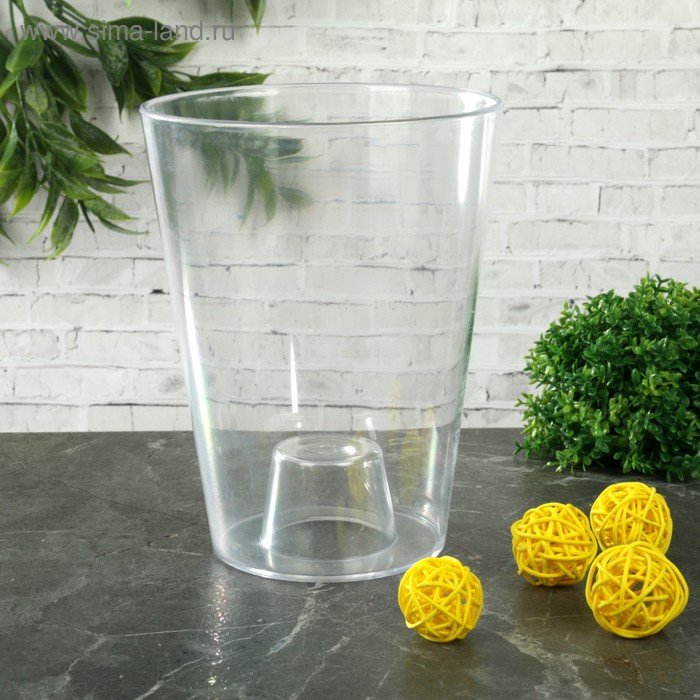 Кашпо для орхидей «ЛаВанда», 1,2 л, цвет прозрачный
Кашпо для орхидей «ЛаВанда», 1,2 л, цвет прозрачный