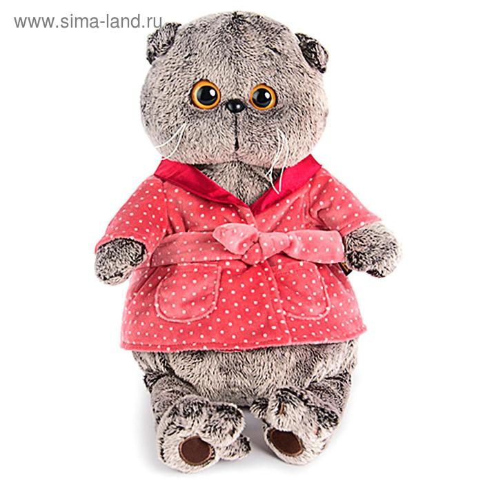 Мягкая игрушка «Басик в халате», 25 см
Мягкая игрушка «Басик в халате», 25 см