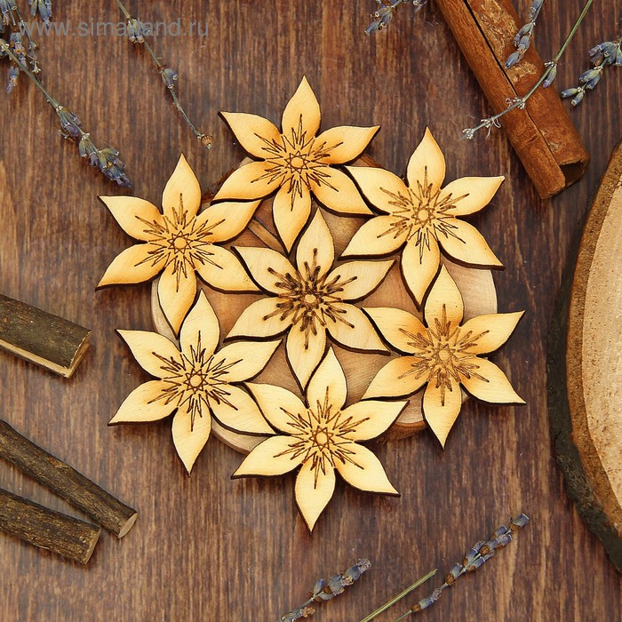 Подставка под горячее «Ромашка остролистая», D=11 см, можжевельник
Подставка под горячее «Ромашка остролистая», D=11 см, можжевельник