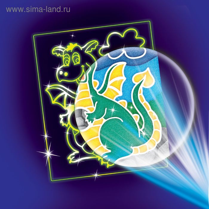 Набор для творчества. Лунная фреска «Дракон», светящийся песок + блёстки
Набор для творчества. Лунная фреска «Дракон», светящийся песок + блёстки