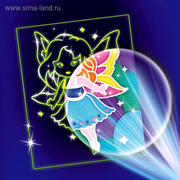Набор для творчества. Лунная фреска «Фея», светящийся песок + блёстки
Набор для творчества. Лунная фреска «Фея», светящийся песок + блёстки
