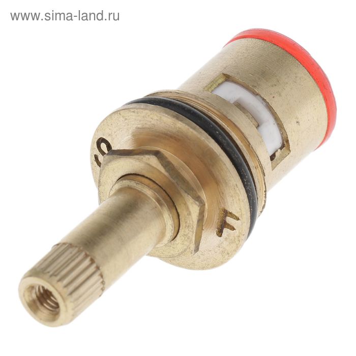 Кран-букса, резьба 1/2", керамика, 24 шлица, латунь
Кран-букса, резьба 1/2", керамика, 24 шлица, латунь