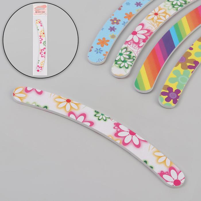 Пилка-наждак, абразивность 200/200, 18 см, рисунок МИКС
Пилка-наждак, абразивность 200/200, 18 см, рисунок МИКС