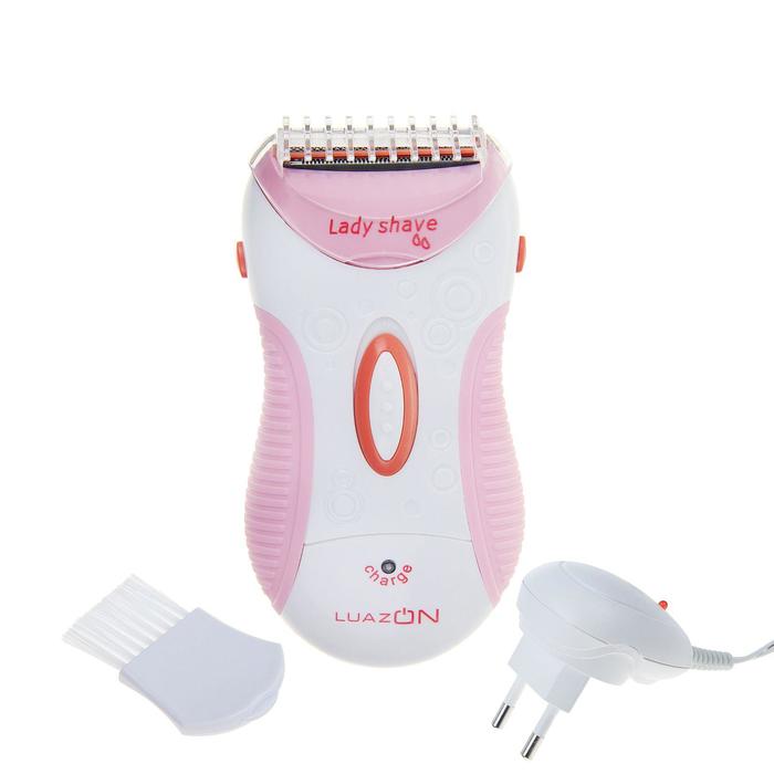 Бритва женская LuazON LBR-02, 1 лезвие, 220 В, АКБ, бело-розовая
Бритва женская LuazON LBR-02, 1 лезвие, 220 В, АКБ, бело-розовая