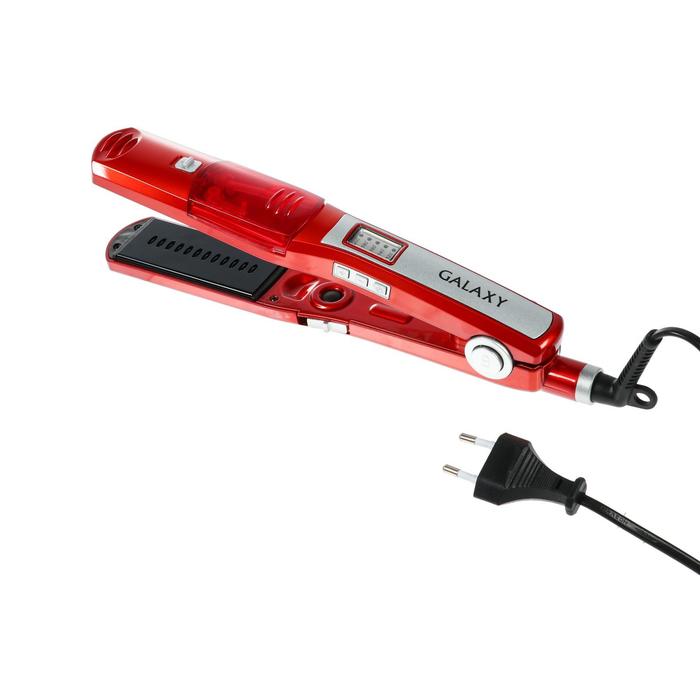 Выпрямитель Galaxy GL 4509, 65 Вт, турмалиновое покрытие, до 200°С, красный
Выпрямитель Galaxy GL 4509, 65 Вт, турмалиновое покрытие, до 200°С, красный