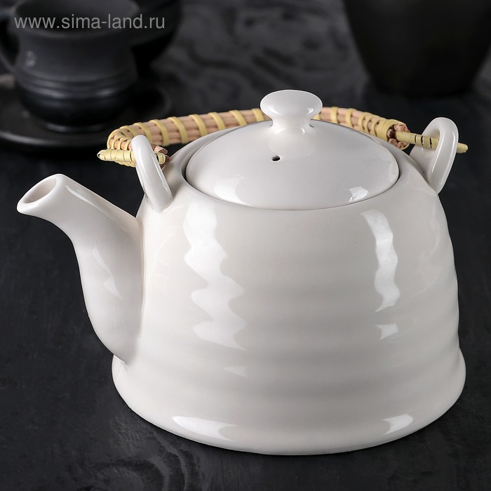 Чайник заварочный «Белые облака», 900 мл, с металлическим ситом
Чайник заварочный «Белые облака», 900 мл, с металлическим ситом