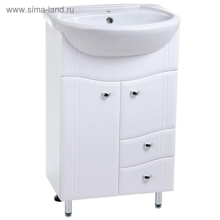 Комплект Тумба Тура 65 с двумя дверцами и ящиками с раковиной Эрика 65, 59 х 29,6 х 82 см
Комплект Тумба Тура 65 с двумя дверцами и ящиками с раковиной Эрика 65, 59 х 29,6 х 82 см