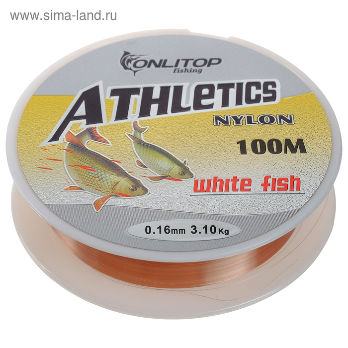 Леска White fish, d=0,16 мм, 100 м
Леска White fish, d=0,16 мм, 100 м