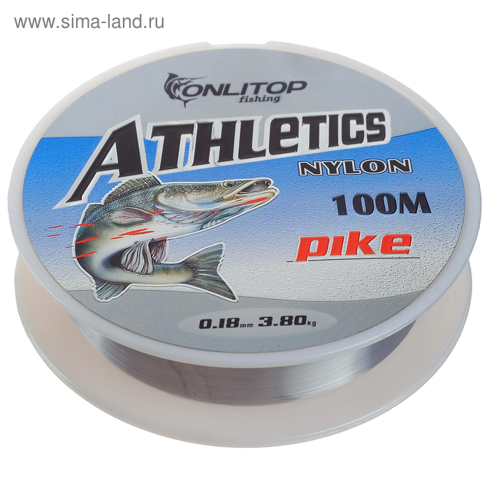 Леска Pike, d=0,18 мм, 100 м
Леска Pike, d=0,18 мм, 100 м