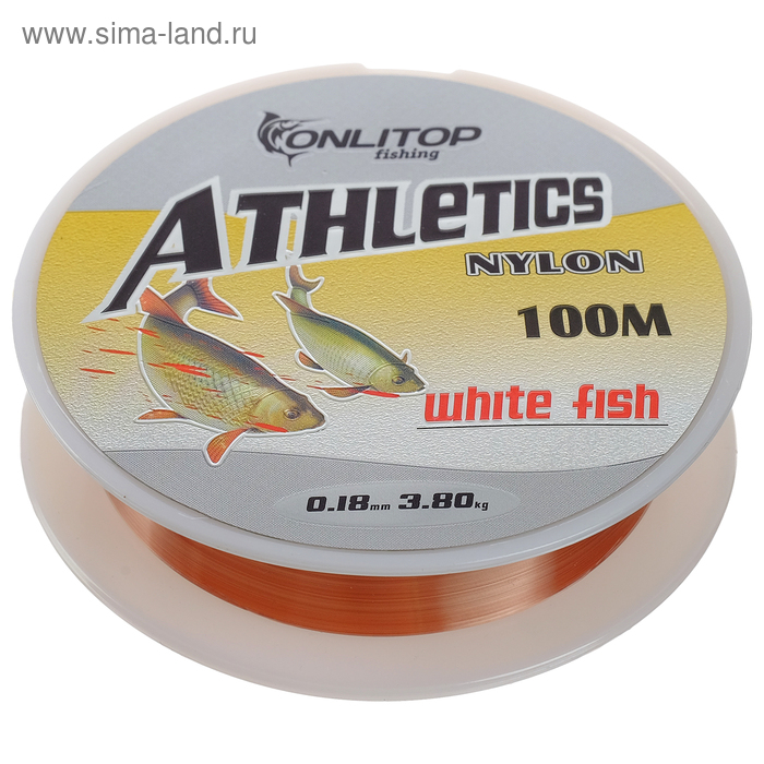 Леска White fish, d=0,18 мм, 100 м
Леска White fish, d=0,18 мм, 100 м