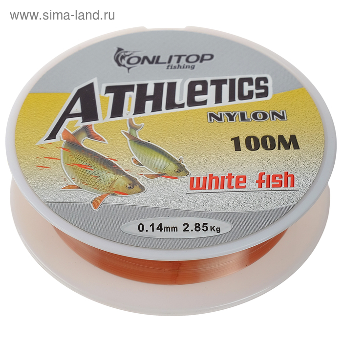 Леска White fish, d=0,14 мм, 100 м
Леска White fish, d=0,14 мм, 100 м