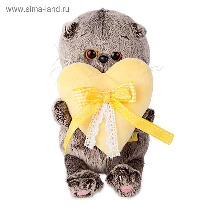 Мягкая игрушка «Басик BABY» с сердечком, 20 см
Мягкая игрушка «Басик BABY» с сердечком, 20 см