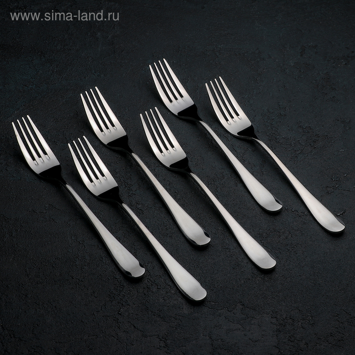 Набор столовых вилок Stella, 20 см, 6 шт
Набор столовых вилок Stella, 20 см, 6 шт