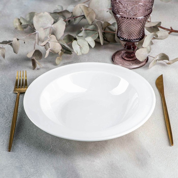 Тарелка глубокая, 585 мл, d=23 см
Тарелка глубокая, 585 мл, d=23 см