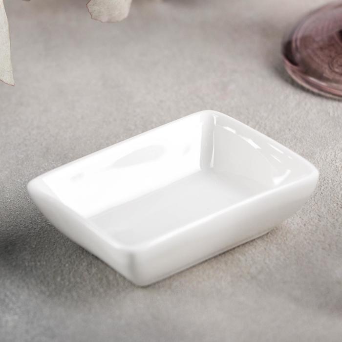 Соусник, 50 мл, 8×6×2 см, цвет белый
Соусник, 50 мл, 8×6×2 см, цвет белый