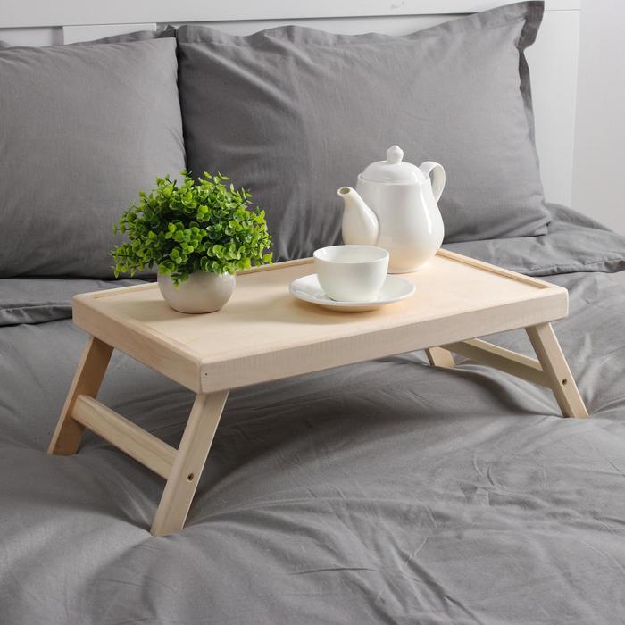 Столик для завтрака складной, 50×30см, светлый
Столик для завтрака складной, 50×30см, светлый