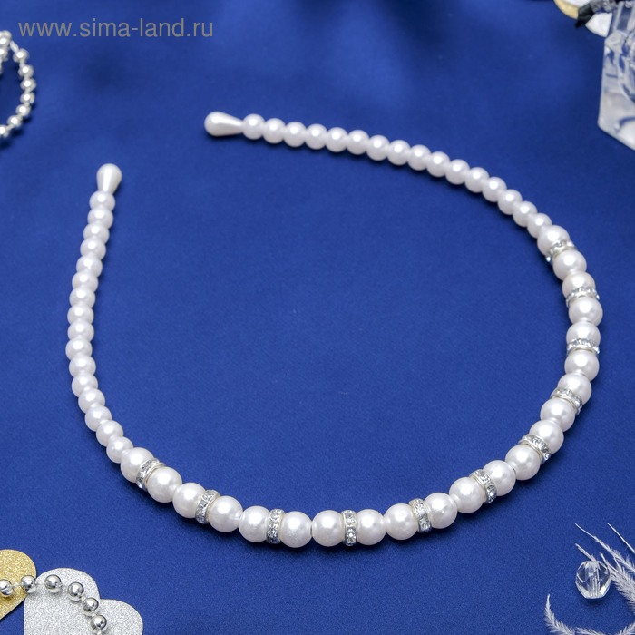 Ободок для волос "Жемчужный рай" 0,5 см вкрапление
Ободок для волос "Жемчужный рай" 0,5 см вкрапление