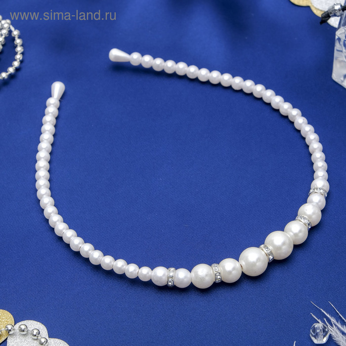 Ободок для волос "Жемчужный рай" 0,5 см бол шарики
Ободок для волос "Жемчужный рай" 0,5 см бол шарики