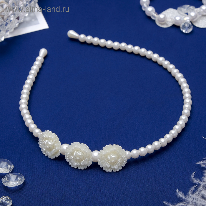 Ободок для волос "Жемчужный рай" 0,5 см васильки
Ободок для волос "Жемчужный рай" 0,5 см васильки