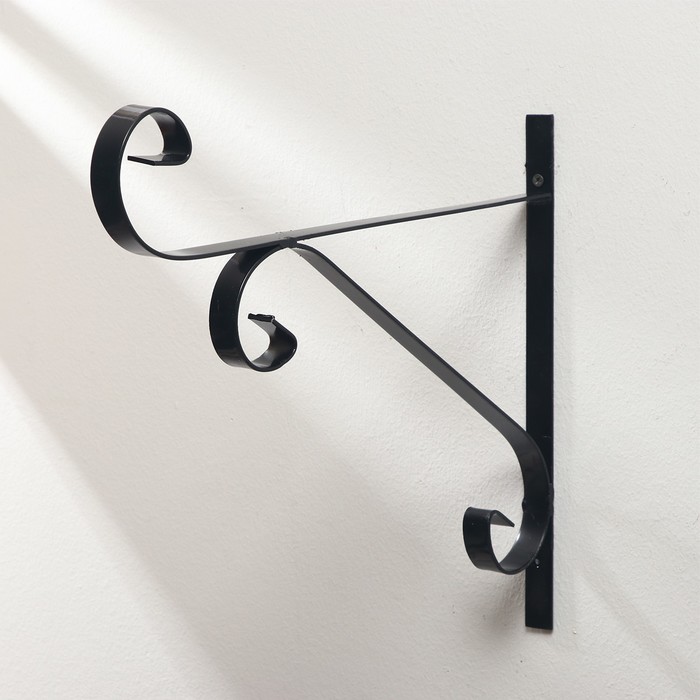 Кронштейн для подвеса кашпо, 30 см, металл, цвет МИКС
Кронштейн для подвеса кашпо, 30 см, металл, цвет МИКС