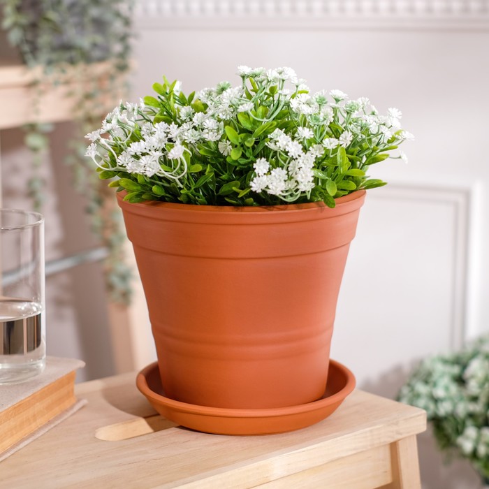 Горшок для цветов "Колорадо", красная глина, 2.8 л
Горшок для цветов "Колорадо", красная глина, 2.8 л