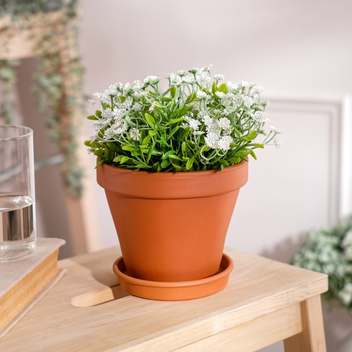 Горшок для цветов "Стандарт", красная глина, 1.1 л
Горшок для цветов "Стандарт", красная глина, 1.1 л